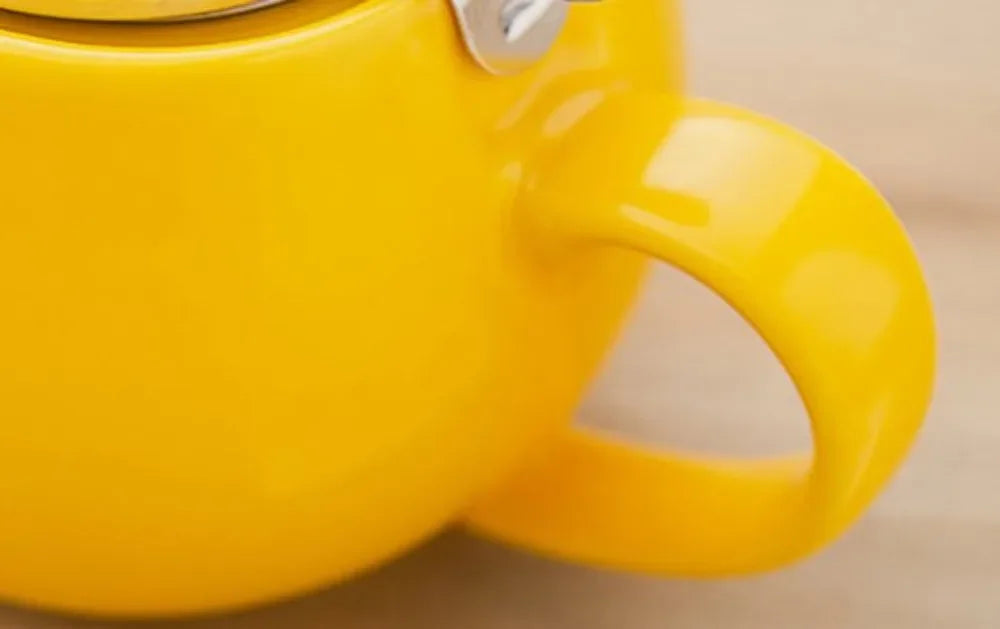 350ml Mini British Ceramic Pot with Filter Handbrewed Coffee Pot Appliance Set Large Portable Teapot Afternoon Christmas Gift