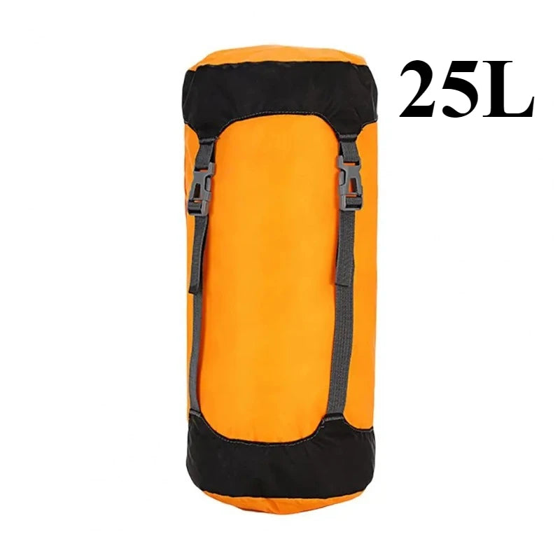 8/15/25/35L Sleeping Bag Compression Storage Bag Outdoor Camping Multi-purpose Waterproof Bags Portable Ultra-light Storage Bag