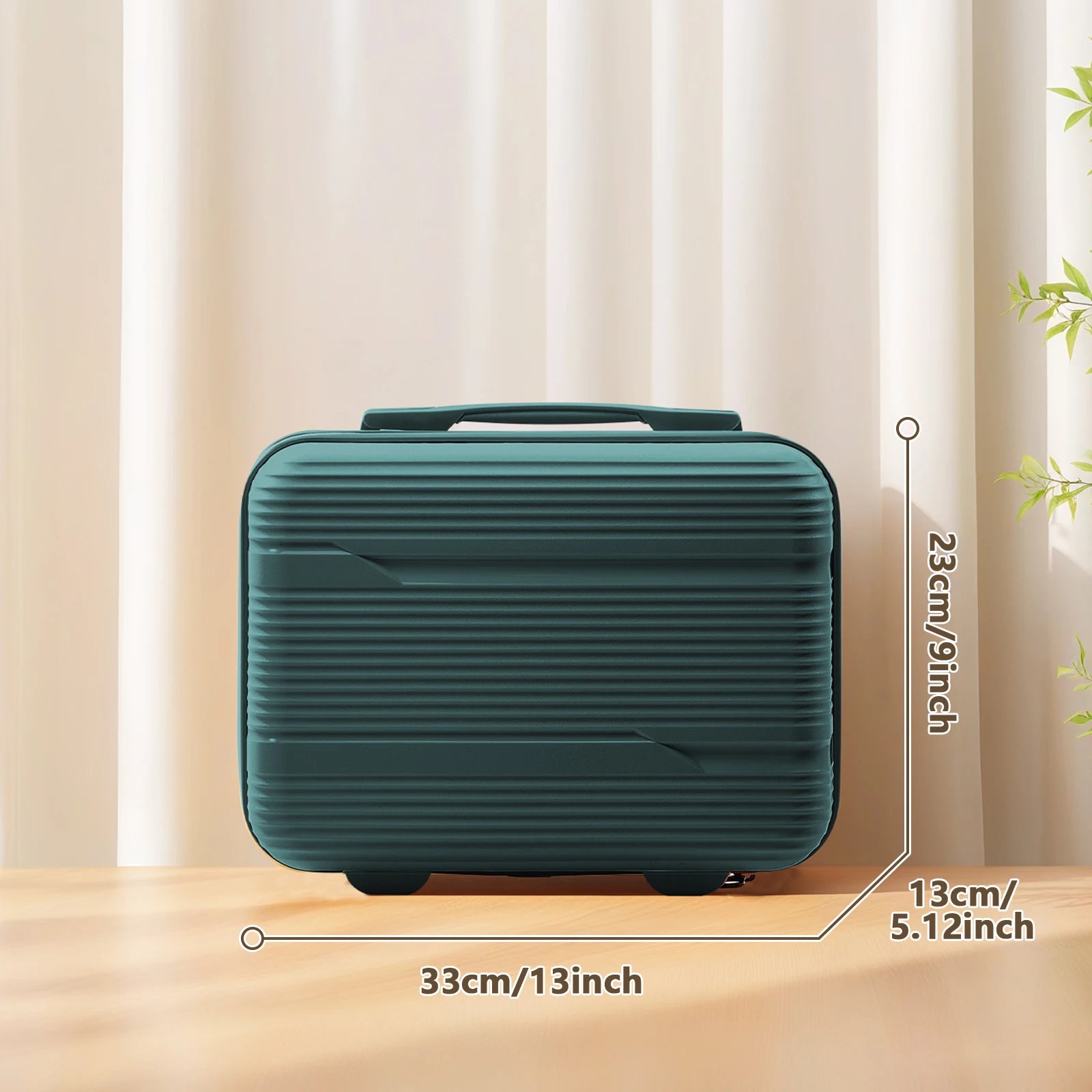 Travel Suitcase Rolling, Carry on Boarding Luggage Cabin Set with Cosmetic Case Spinner Wheels Travel Trolley Case 13 20 Inch