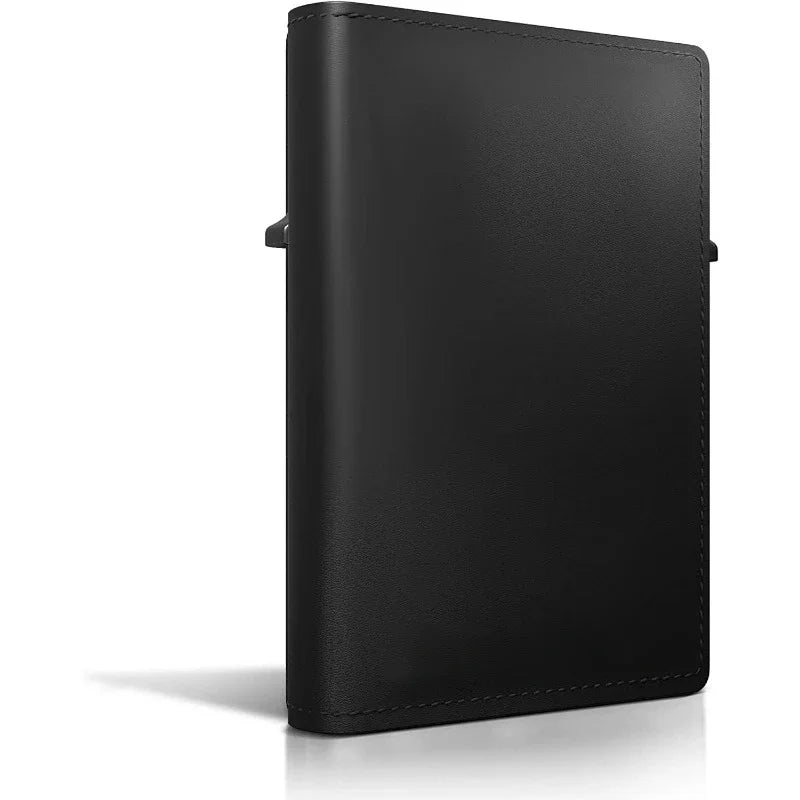 Smart AirTag Wallet for Men Minimalist AirTag Holder Leather Wallet with Blocking Card Holder