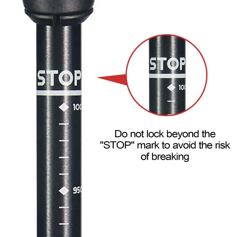 Kids Trekking Stick Lightweight Telescopic Kids Walking Stick EVA Grips Adjustable Aluminum Alloy Hiking Sticks for Boys Girls