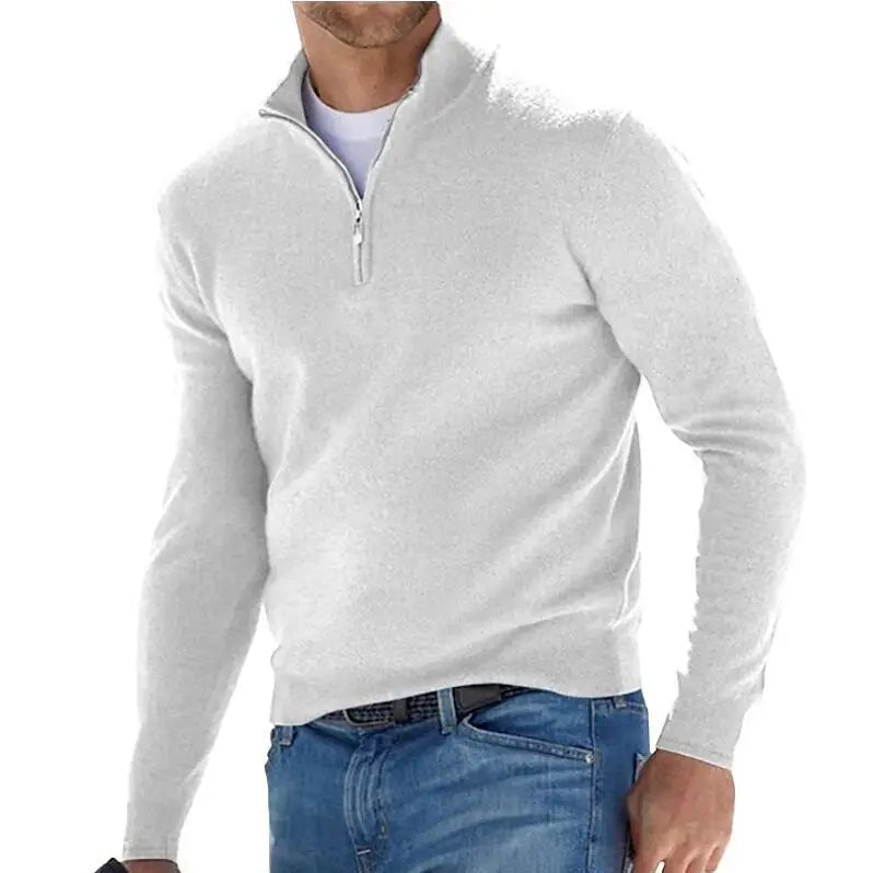 2025 Long Sleeved Sweater Men's Base Sweater for men in Autumn and Winter in Stock