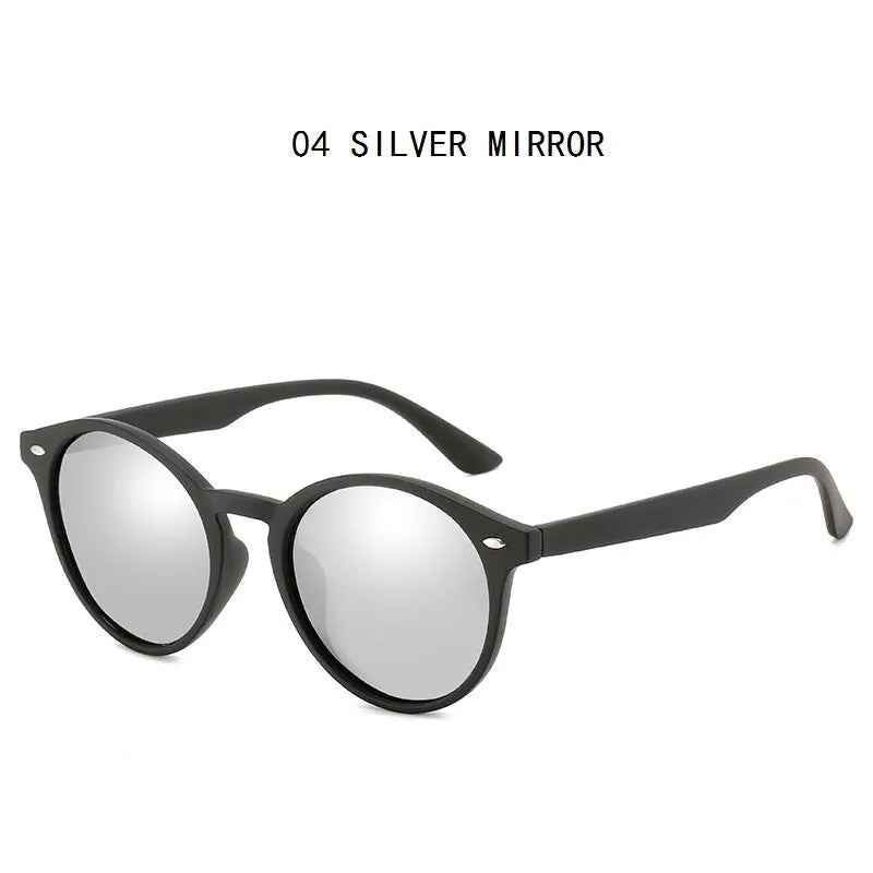 Fashion Round Polarized Sunglasses Women Men Classic Vintage Driving Travel Sun Glasses Circle Oval Brand Designer Eyewear UV400