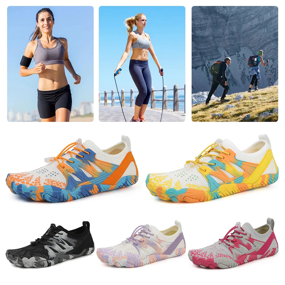 Beach Shoes for Men Women Breathable Barefoot Shoes Outdoor Athletic Sport Shoes for Hiking Diving Boating Outdoor Water Sports