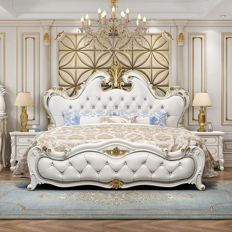 European Safe Bed Frame Bedroom Modern Design Space Saving Bed Girls Safe Mobile Princess Nordic Wooden Beliche Hotel Furniture