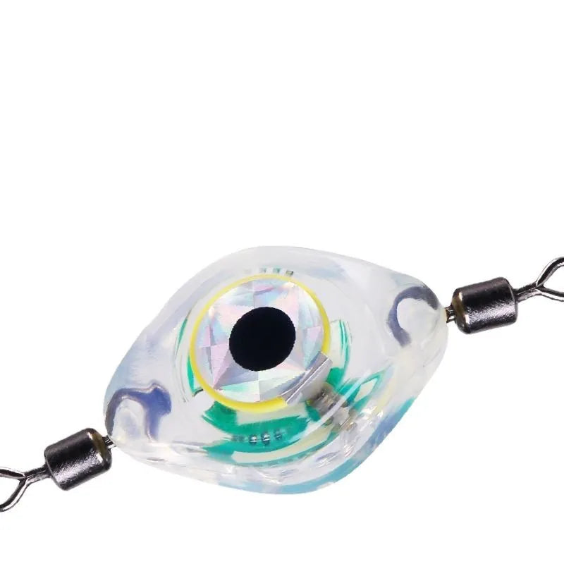 Fishing Equipment Double Swivel Fish Trap Lamp Luminous LED Light Fishing Lure Squid Jig lamp Night Fishing Bait Lamp Sea Tackle