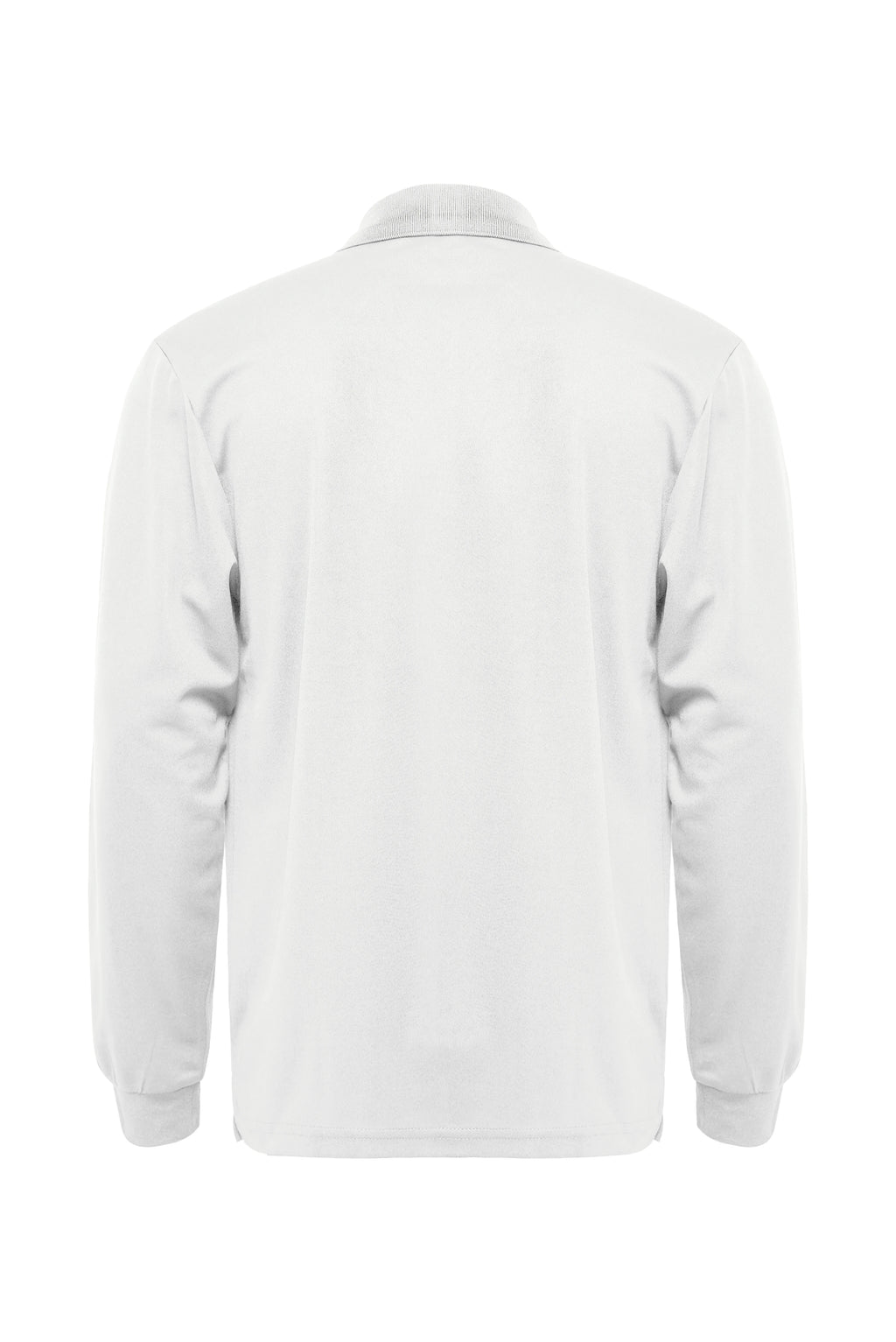 2-piece men's sun protection long sleeved golf shirt - solid color quick drying lapel half cardigan