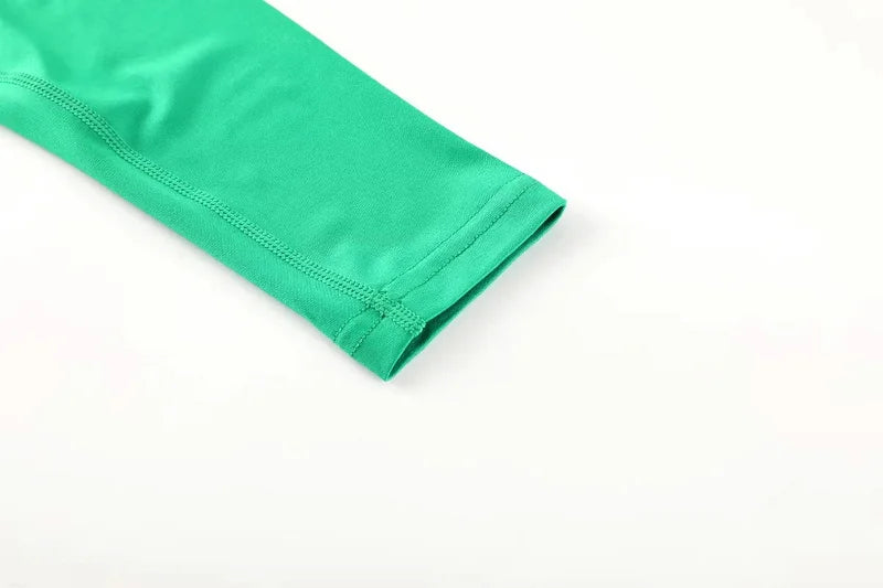 Men Long Sleeve Slim Tops Tees Sportswear Gym Fitness Compression T-shirt Running Football Jersey Outdoor Jogging Tight Quick