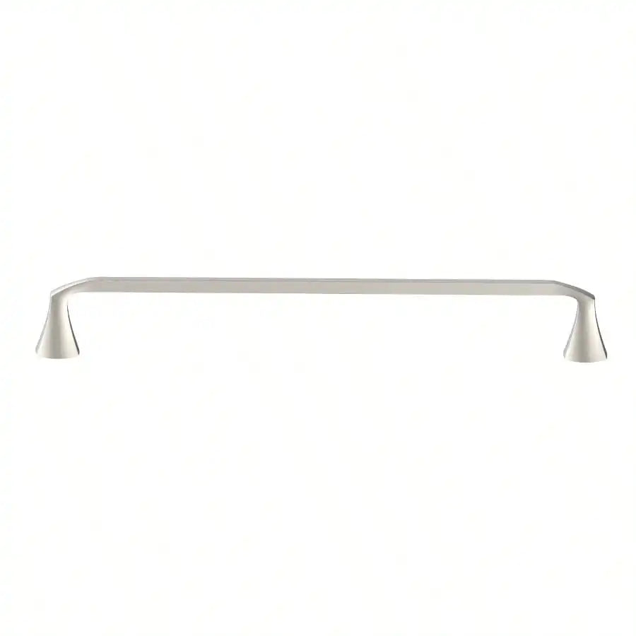 Simple Flare Wall Mount 24 Inch Towel Bar Satin Nickel for Bathroom Use Durable and Elegant Design