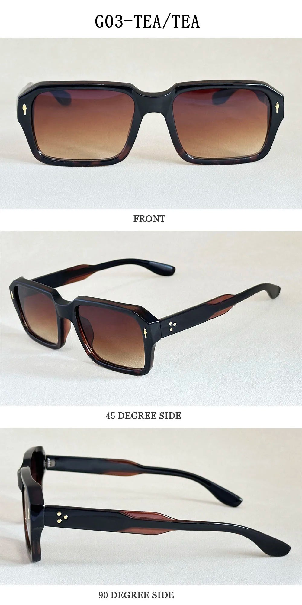 2025 Sunglasses Women Vintage Square Sunglass Men Square Fashion Glasses Lunette Soleil Femme Gafas De Sol Hombre Dropshipping
