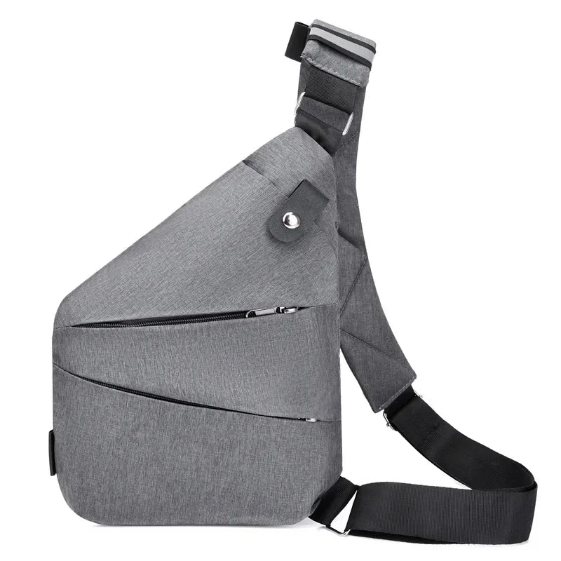 Brand Men Travel Business Fino Bag Burglarproof Shoulder Bag Holster Anti Theft Security Strap Digital Storage Chest Bags рюкзак