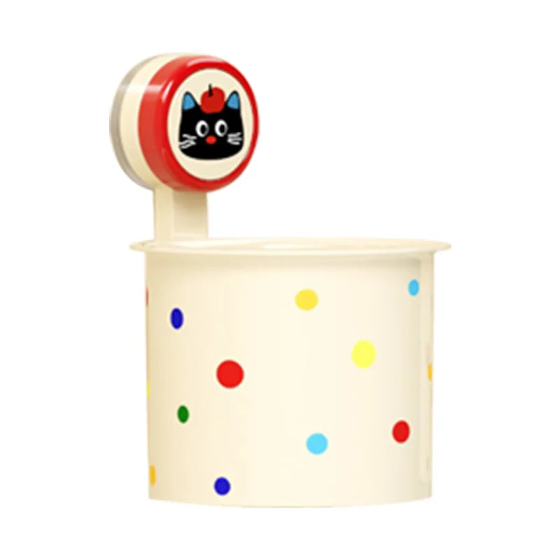 Cosmetic Storage Box, Toilet And Bathroom, Facial Tissue, Small Miscellaneous Items Storage, No-drill Suction Cup Shelf