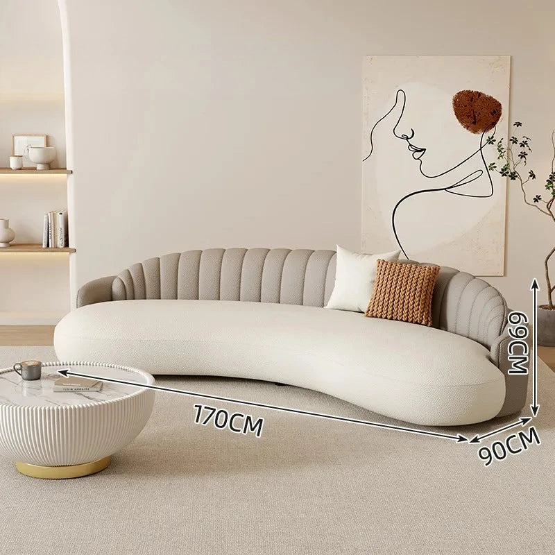 Living Room Sofas European Furniture Designer Comfortable Lounge Art Individual Relaxing Puff Wohnzimmer Sofas Home Decoration
