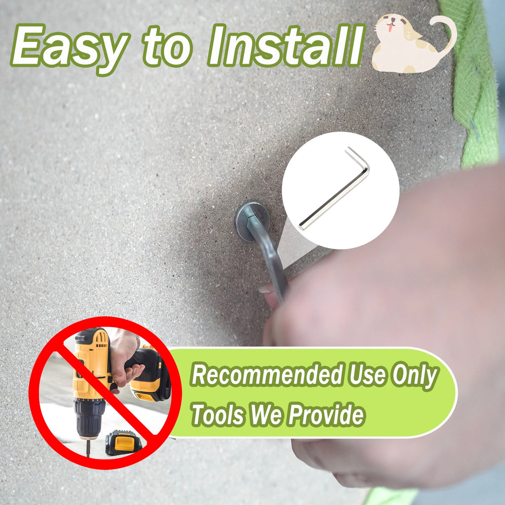 Cat Tree Cat Climbing Frame, with a Comfortable and Fun Platform for Cats to Jump on Comes with a Padded Hammock with an Ice Pad,