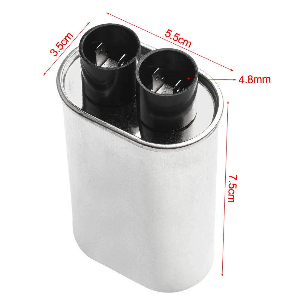 Microwave Oven High Voltage Capacitors 0.85uF / 0.9uF / 0.95uF / 1.05uF / 1.08uF Kitchen Appliance Microwave Oven Parts