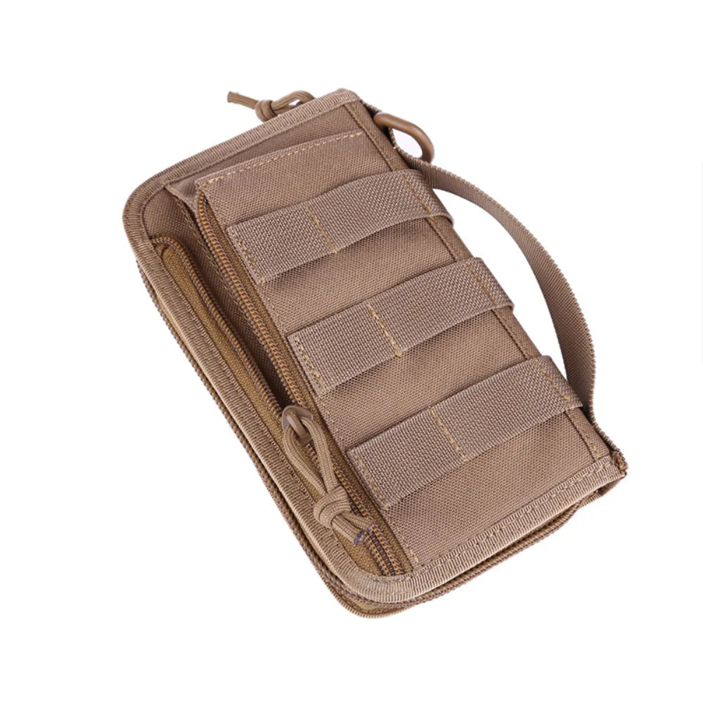 Tactical Wallet Credit Card Bag Military Multifunction Pouch Key Purse Handbags Checkbook Holder Clutch Organizer Phone Holder