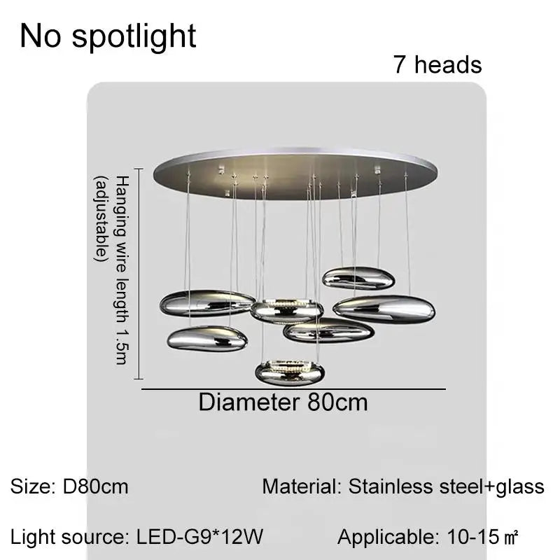 Modern home decor led lights pendant light lamps for living room Chandeliers for dining room hanging light indoor lighting
