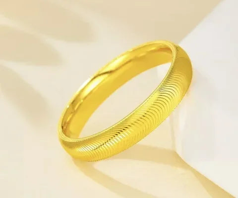 US SHIP 24k no demolding rings for couples finger rings engagemen ring trendy jewelry