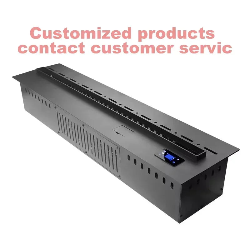 3D Atomized Fireplace with Colorful Steam Flame ECO Smart Home Indoor Decorative Water Vapor Mist Intelligent Electric Fireplace