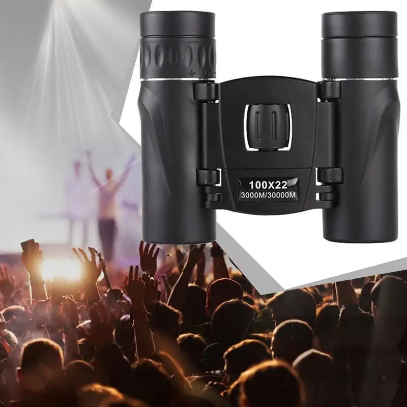 High Powered Binoculars Small Binoculars For Travel With Low Light Vision Long-Range Exploration Tools For Stargazing Outdoor