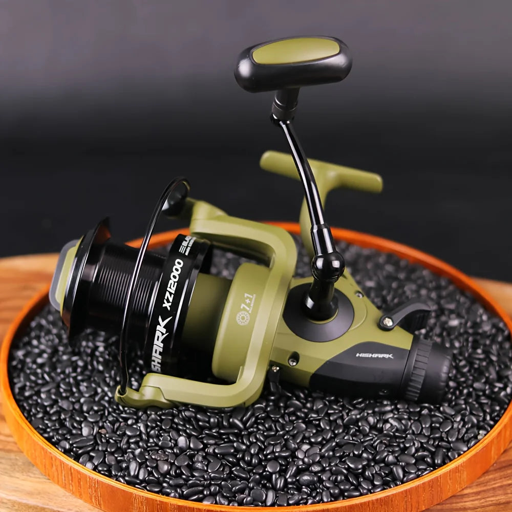 Fishing Spinning Reel Wheel 7+1 stainless steel 4.9:1 Bearings fishing supplies Reel 6000-12000 fishing accessories equipment