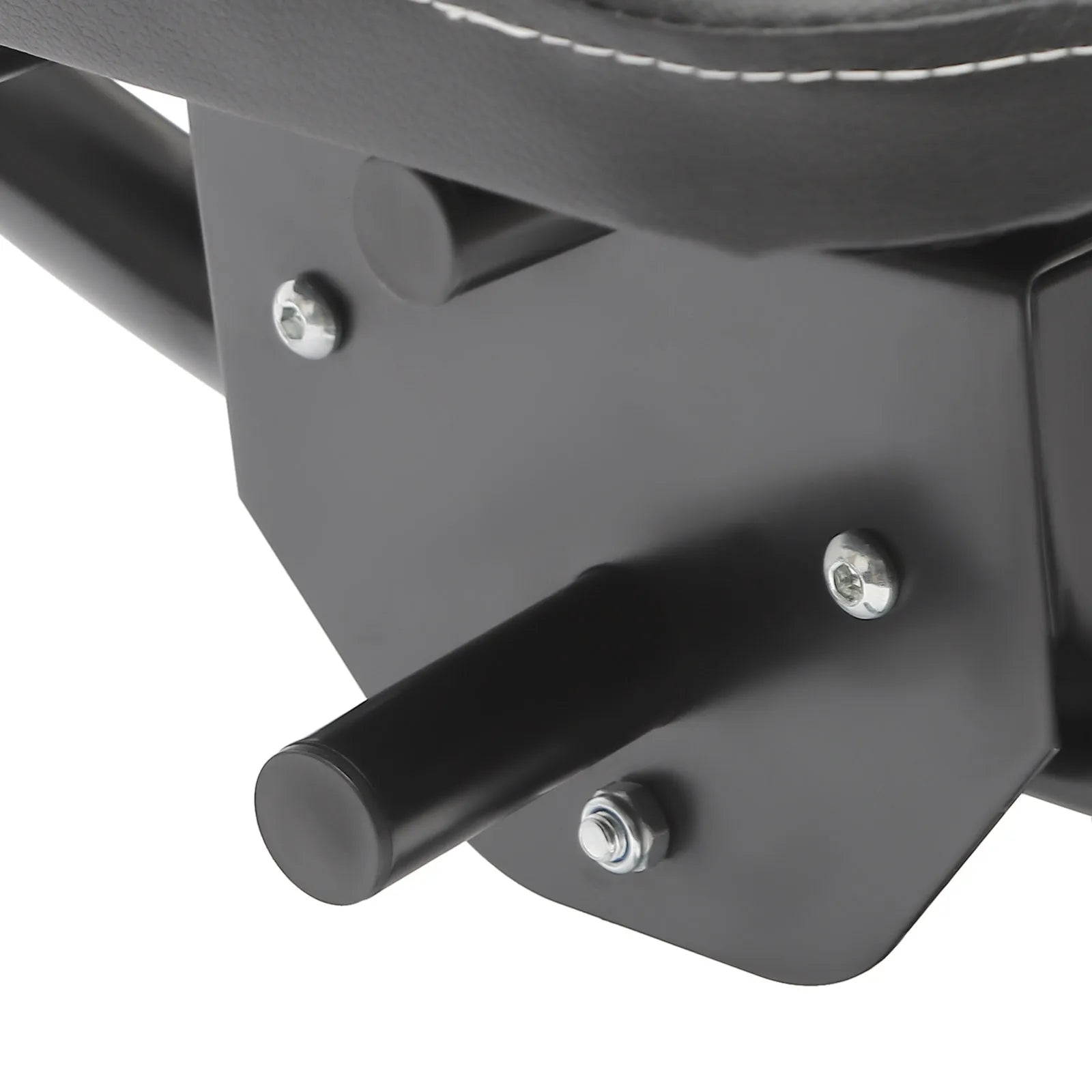 Foldable Ab Machine, 0-180° Rotation, Carbon Steel, 330lbs Capacity, Silent Rollers