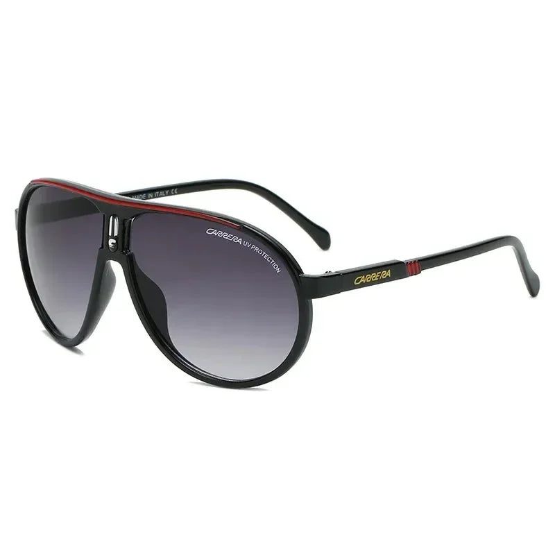 Carrera Retro Sunglasses Retro Vintage Sunglasses for Men and Women Sports Driving Metal Frame UV400 Eyewear