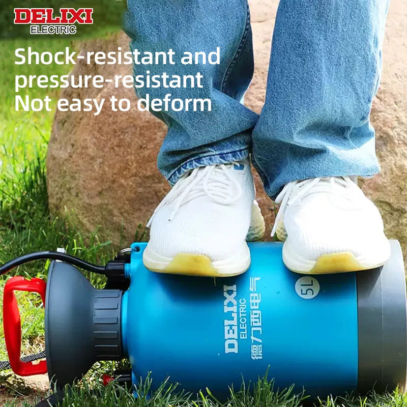 3/5/8L Agricultural Sprayer Water Pump Pressure Sprayer Adjustable Shoulder Strap  Manual Agricultural/Plant Irrigation Tool