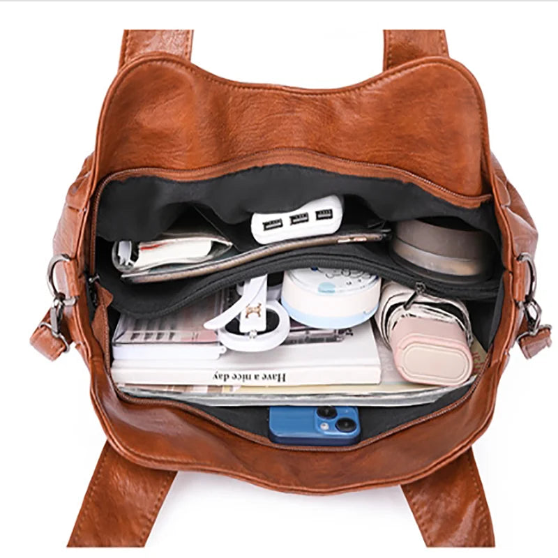 Women's Bag  New Fashion Hundred With Large-Capacity Tote Casual Handheld Shoulder Satche Large Bag