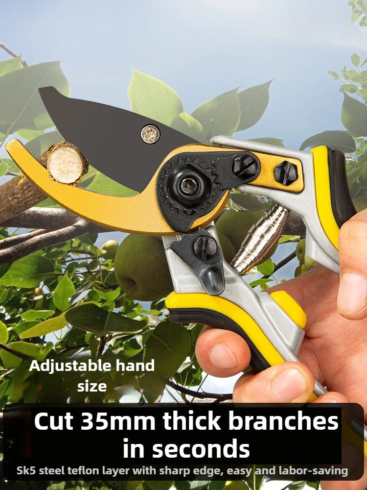 Fruit Trees Pruning Shears SK5 Steel Plants Pruning Scissors Gardening Flower Pruner Professional Shears Garden Hand Tools