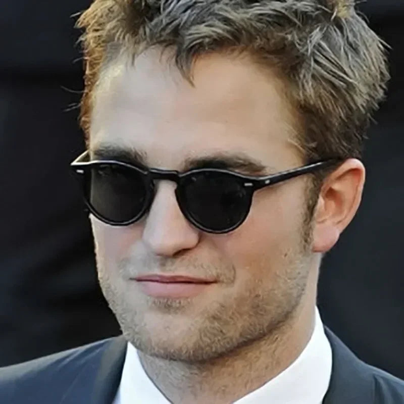 2025 Round Cat Eye Sunglasses Men Brand Designer Vintage Driving Sun Glasses Fashion Retro Male Shades Women Oculos De Sol