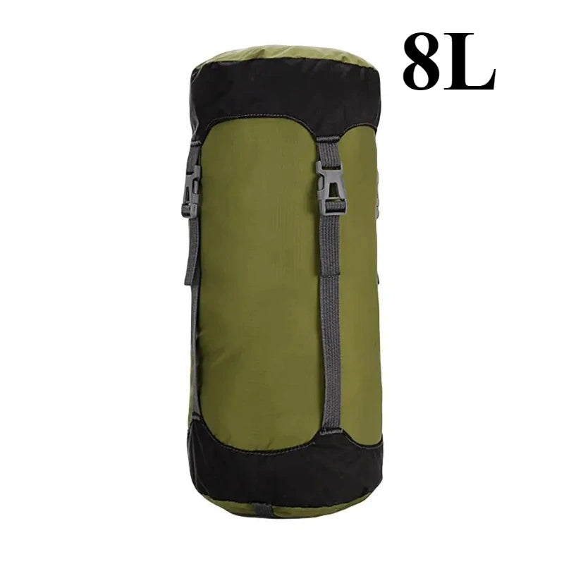 8/15/25/35L Sleeping Bag Compression Storage Bag Outdoor Camping Multi-purpose Waterproof Bags Portable Ultra-light Storage Bag