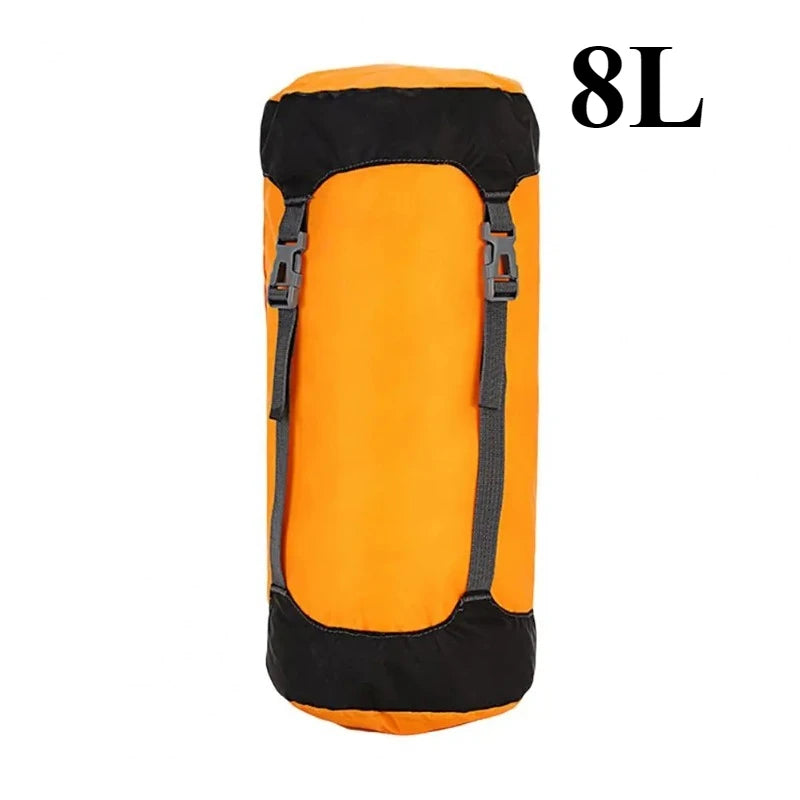 8/15/25/35L Sleeping Bag Compression Storage Bag Outdoor Camping Multi-purpose Waterproof Bags Portable Ultra-light Storage Bag