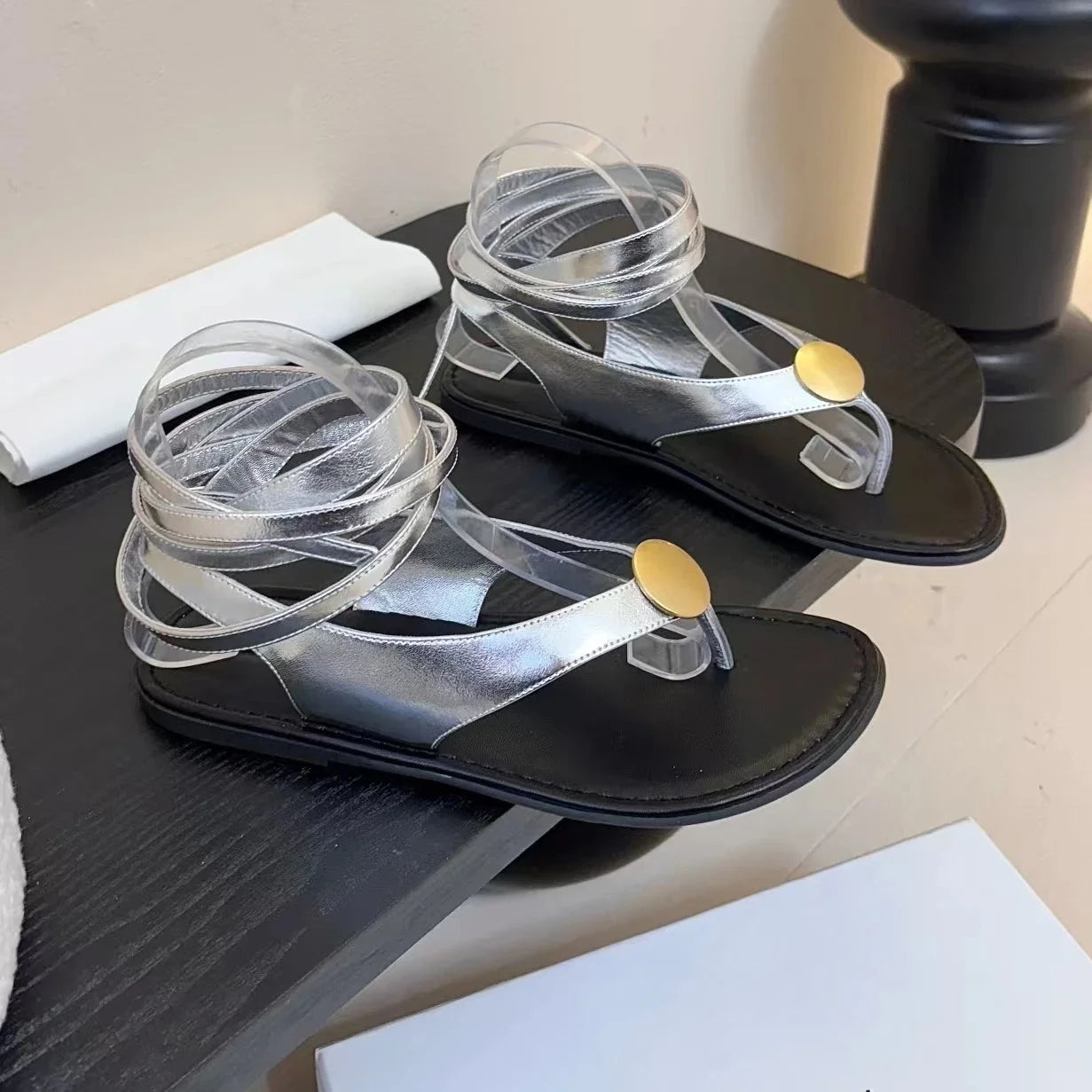 Sexy BlingBling Rhinestone Pointed-Toe Super High Heel Slingback Woman Sandals Stiletto Ladies Wedding Banquet Pumps Botas Mujer