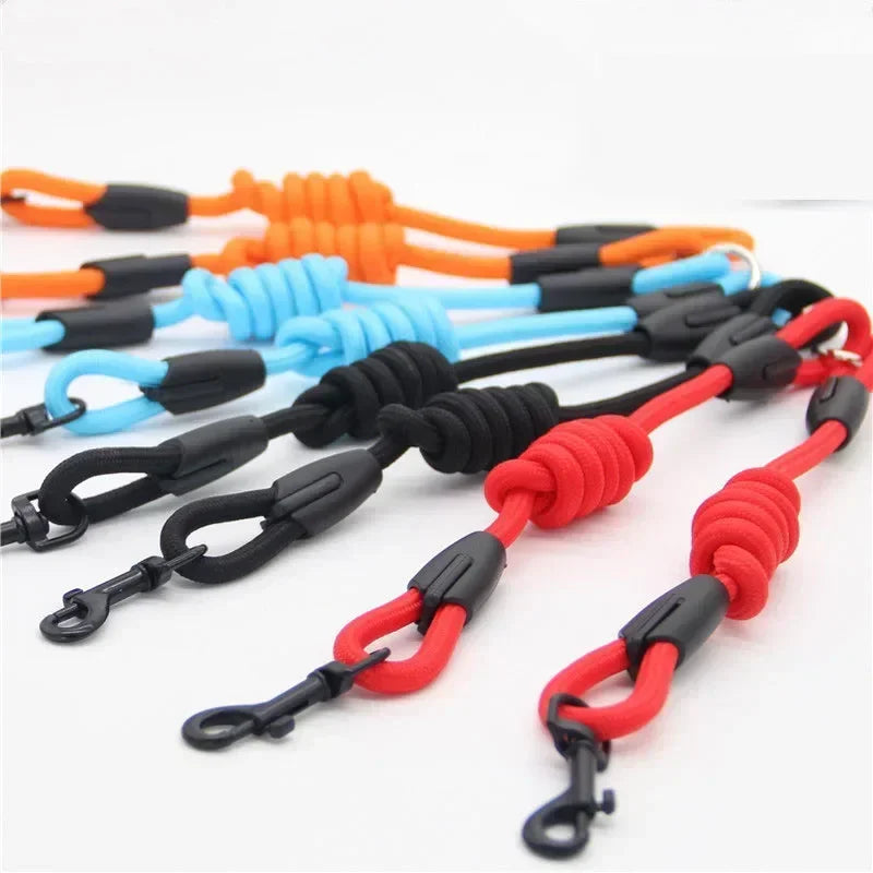 Leashes Dogs 2 Double Accessories Small for Leash Pet Chihuahua Dog 2 Ways Pet Nylon Dogs Lead Double Twin Coupler Stuff Black