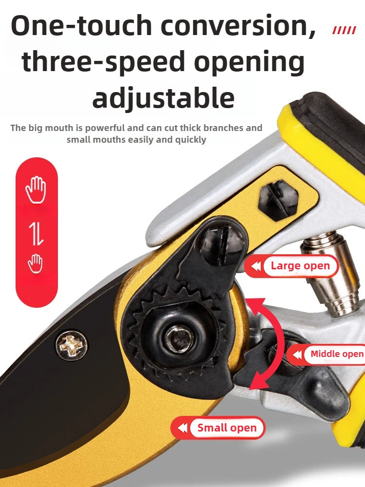 Fruit Trees Pruning Shears SK5 Steel Plants Pruning Scissors Gardening Flower Pruner Professional Shears Garden Hand Tools