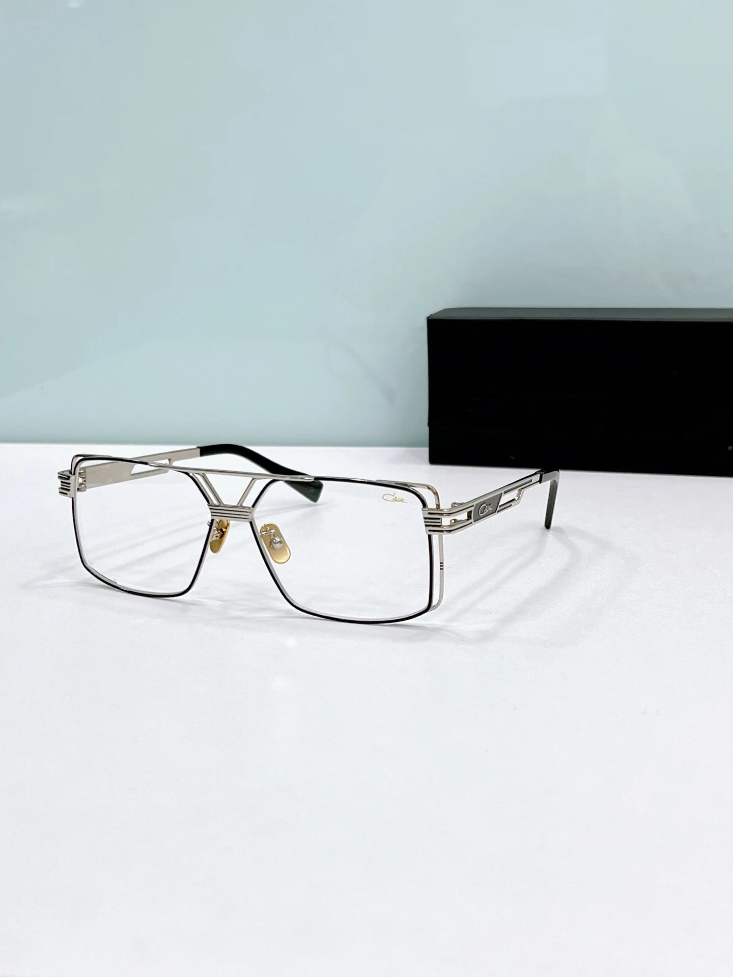 Original CCAZAL MOD9111 Fashion Premium Classic Oversized Men Sunglasses Luxury Gradient Casual Vintage Women Couple Eyewear