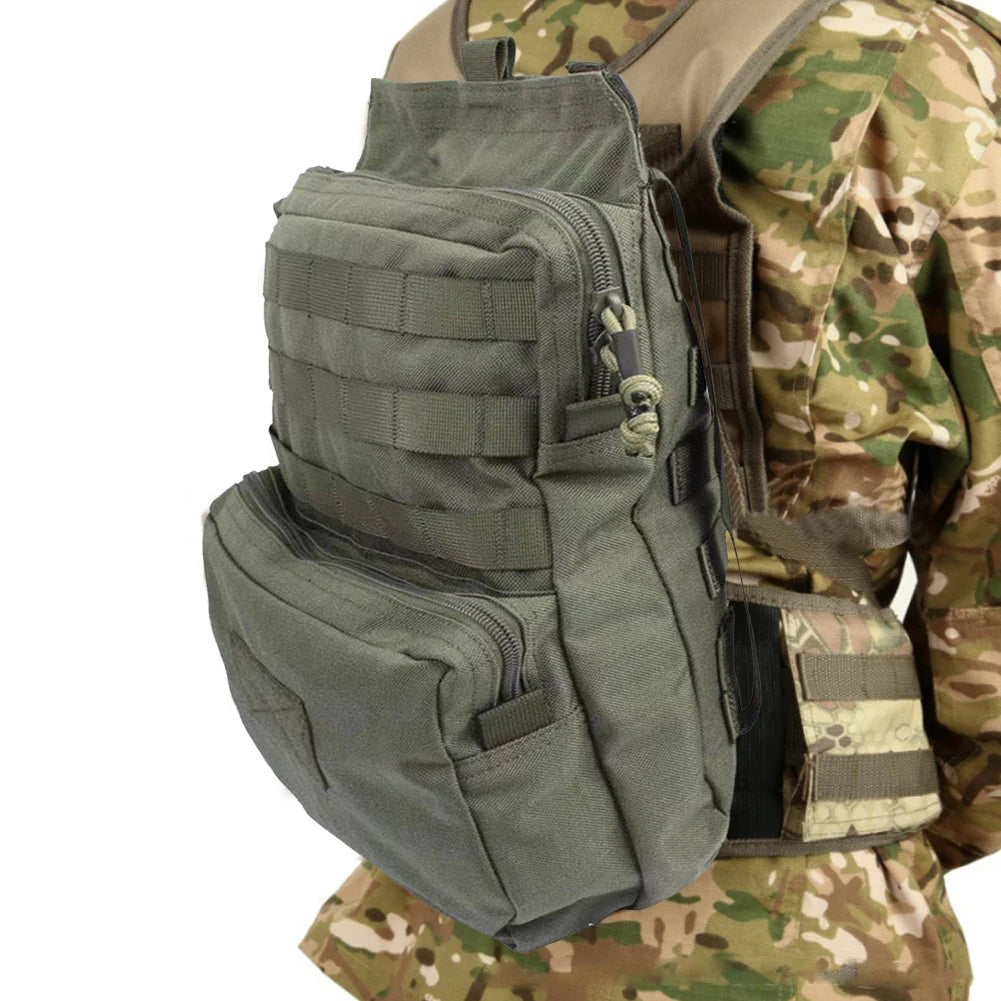 Hunting Vest Bags 1000D Nylon Oxford Water Bladder Carrier Pack Modular Webbing for Hiking Camping for Hunting Backpacking