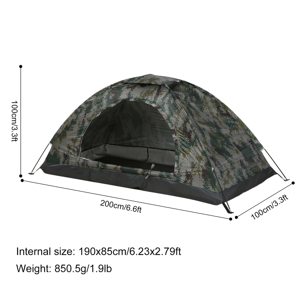 Garden Tent Portable Tent  Camping Tent Single Layer Portable Tent Anti-UV Coating UPF 30+ for Outdoor Beach Fishing