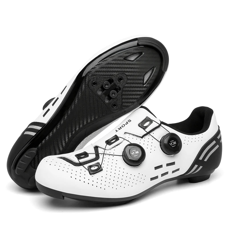 2025 New Cycling Shoes Road Bike Men Racing Contest Self-Locking Speed Bicycle Sneakers Women Spd Cleats Cycling Footwear