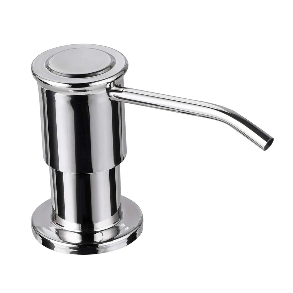 Samodra Liquid Soap Dispensers With 500ml Bottle Stainless Steel Pump For Kitchen Sink Built In Chrome/Nickel Dispenser Soap