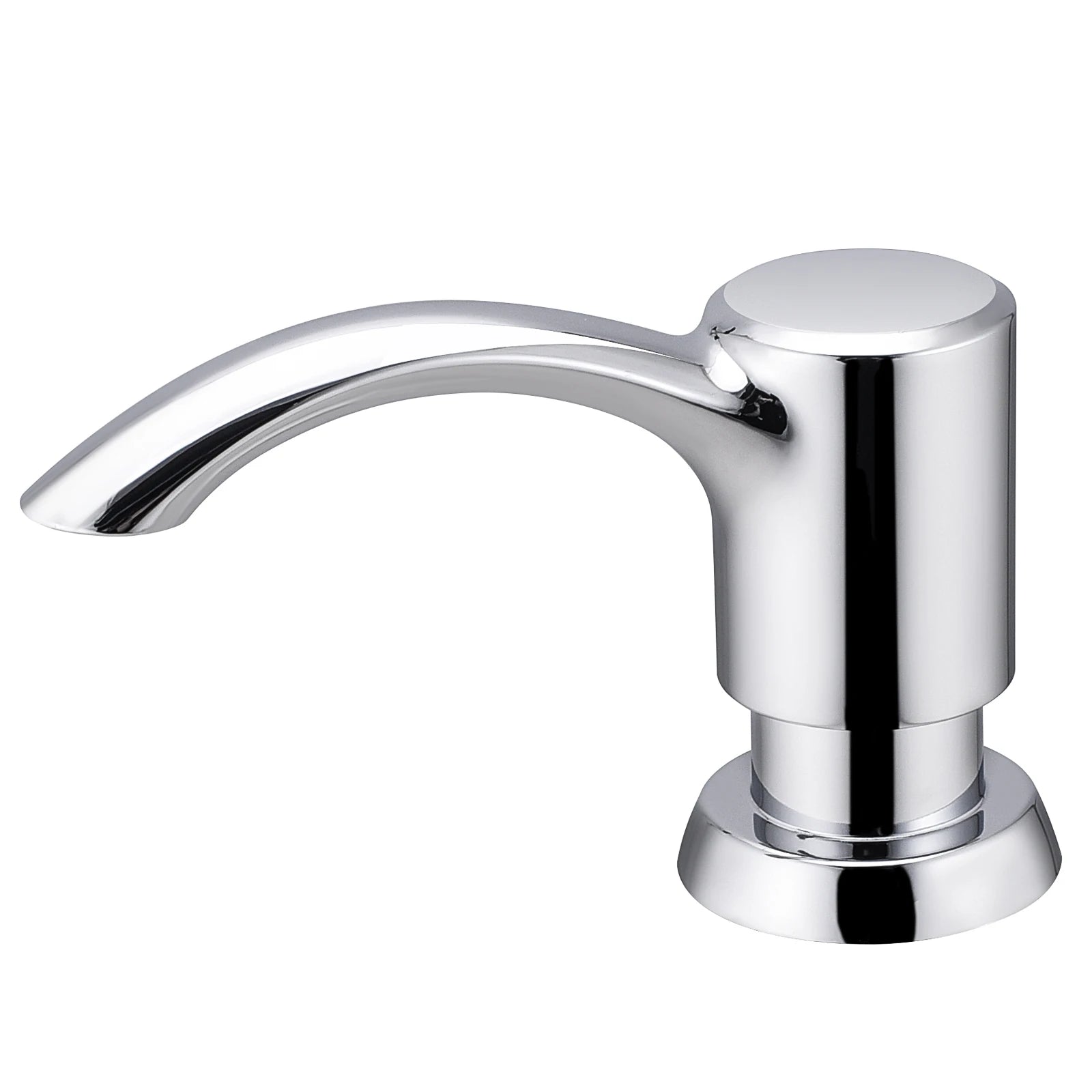 Samodra Nickel Soap dispenser Black Kitchen sink Counter Liquid Soap Dispenser Bottle kitchen accessories 360ml  Built in Pumps