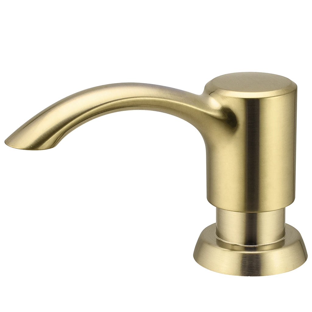 Samodra Nickel Soap dispenser Black Kitchen sink Counter Liquid Soap Dispenser Bottle kitchen accessories 360ml  Built in Pumps