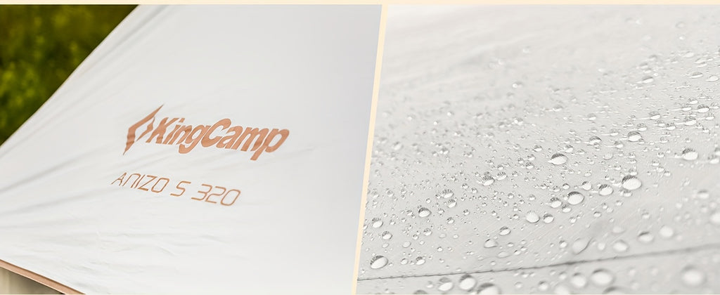 KingCamp Camping Tent 5-6 Person 4 Season Double Layers Waterproof Anti-UV Windproof Tents Family Outdoor Camping Tent