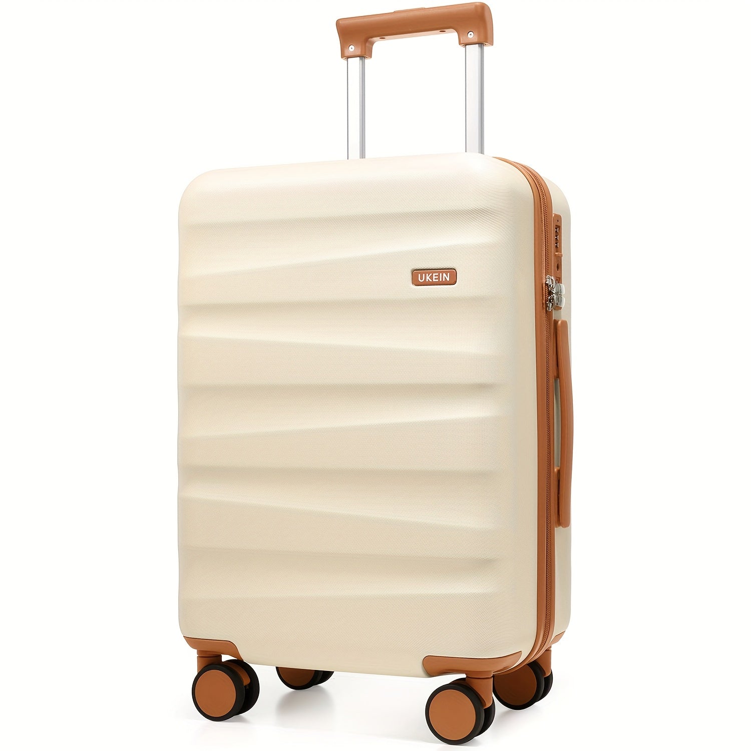 20Inch Carry-On Luggage, Lightweight PC HardShell Suitcase With 360° Spinner Wheels, TSA-Approved, Durable Airline Approved Rolling Luggage With Telescoping Handle, Ideal For 3-4 Day Travel