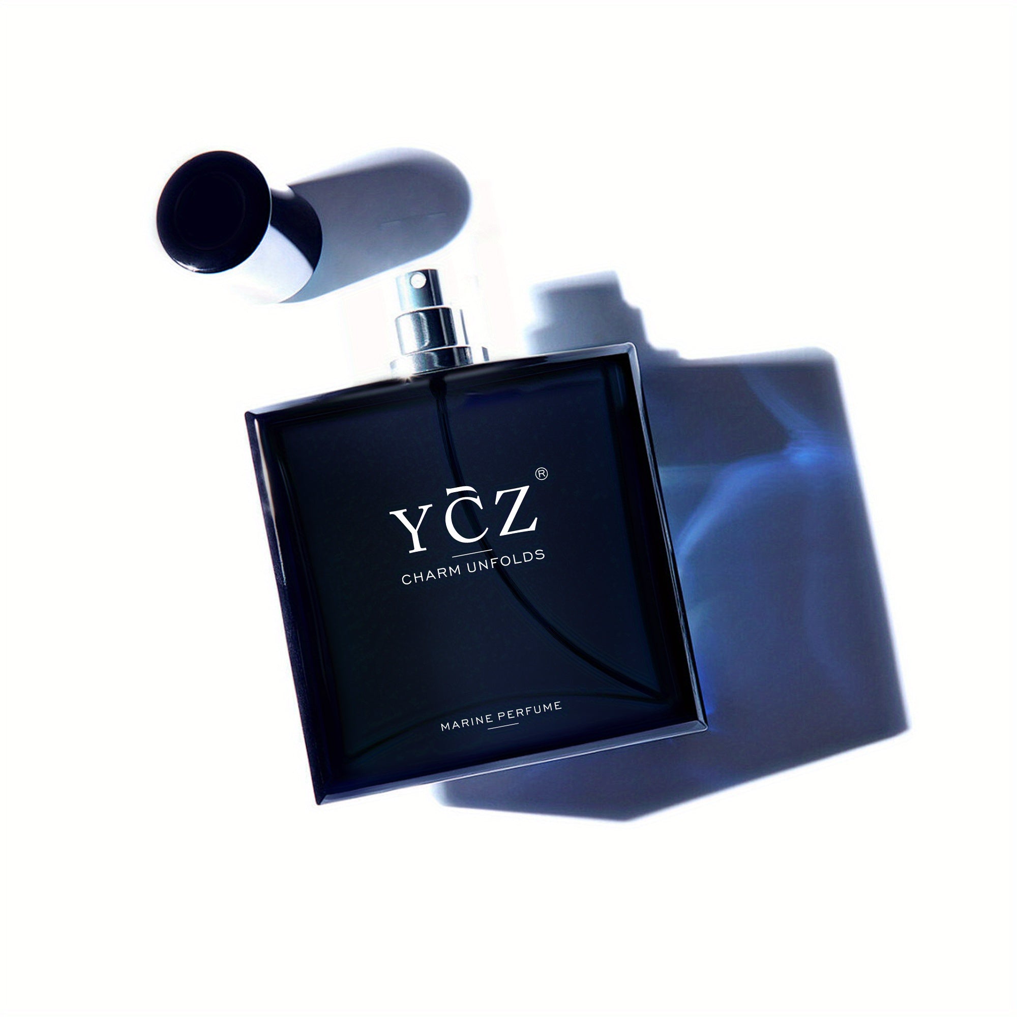 3pcs YCZ Men’s Cologne - 1.69oz, Fresh Grapefruit & Cedar Amber Scent, Long-Lasting Fragrance for Date Night, Perfect Boyfriend Gift, Eau de Toilette Spray, Ideal for Summer Vibes, Gift for Boyfriend | Modern Cap Design | Q