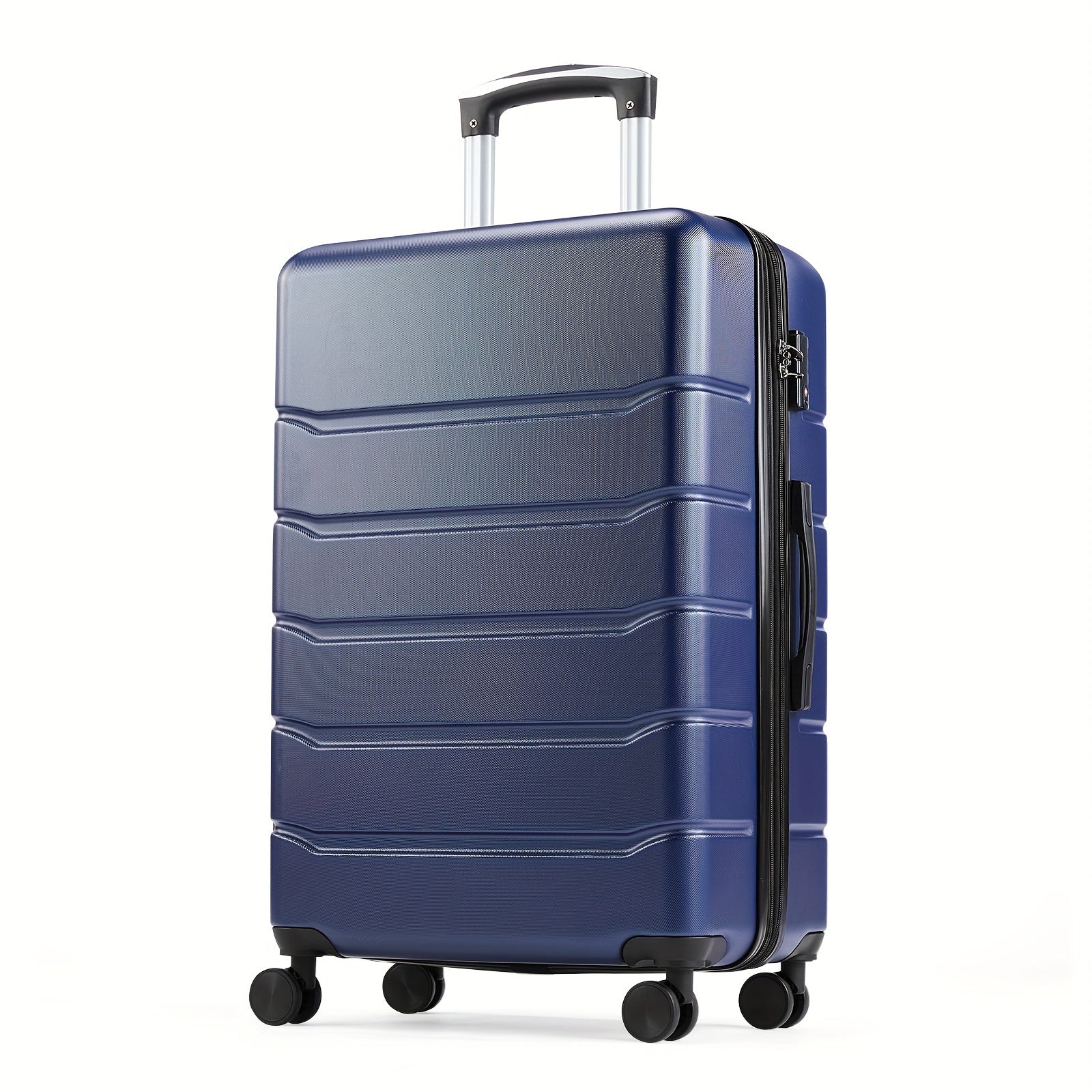 20/24/28 Inch Lightweight Hard Shell ABS Carry On Luggage with Double Spinner Wheels, Expandable Rolling Luggage and TSA Lock