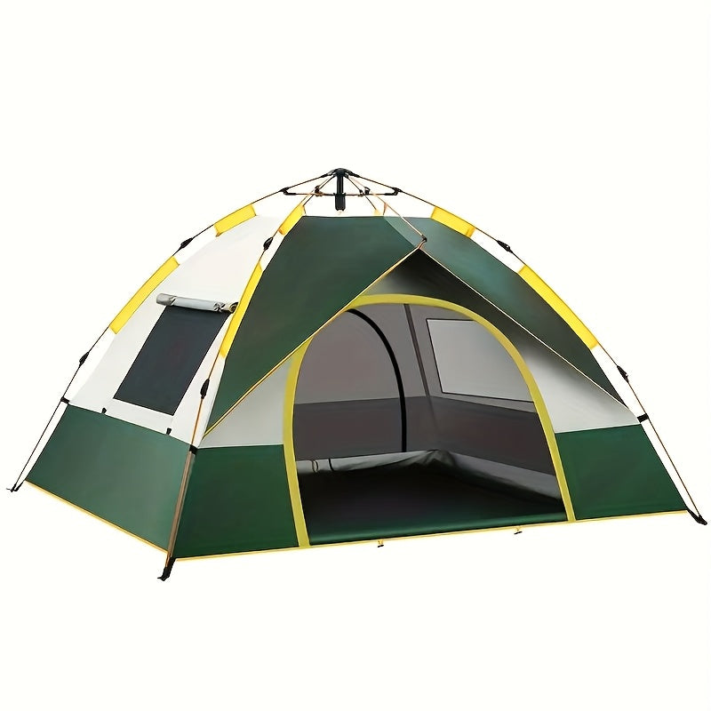 2-3 Person, Essential for Family Camping Lightweight Tent with Double Windproof Doors and Mosquito Net Suitable Hiking Backpacker, Camping Accessories And Equipment, Large Tents Outdoor Camping, Big Camping Tent, Camping Acce